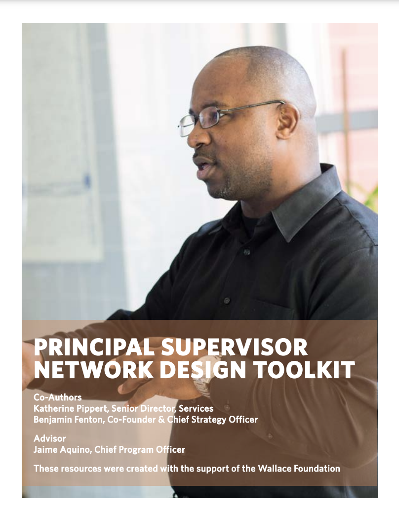 Principal Supervisor Network Design Toolkit Cover