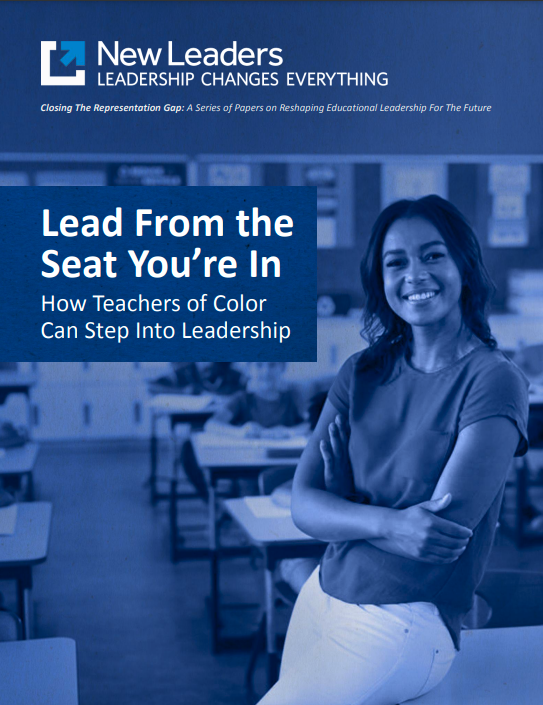 Lead From The Seat You Are In - Teachers